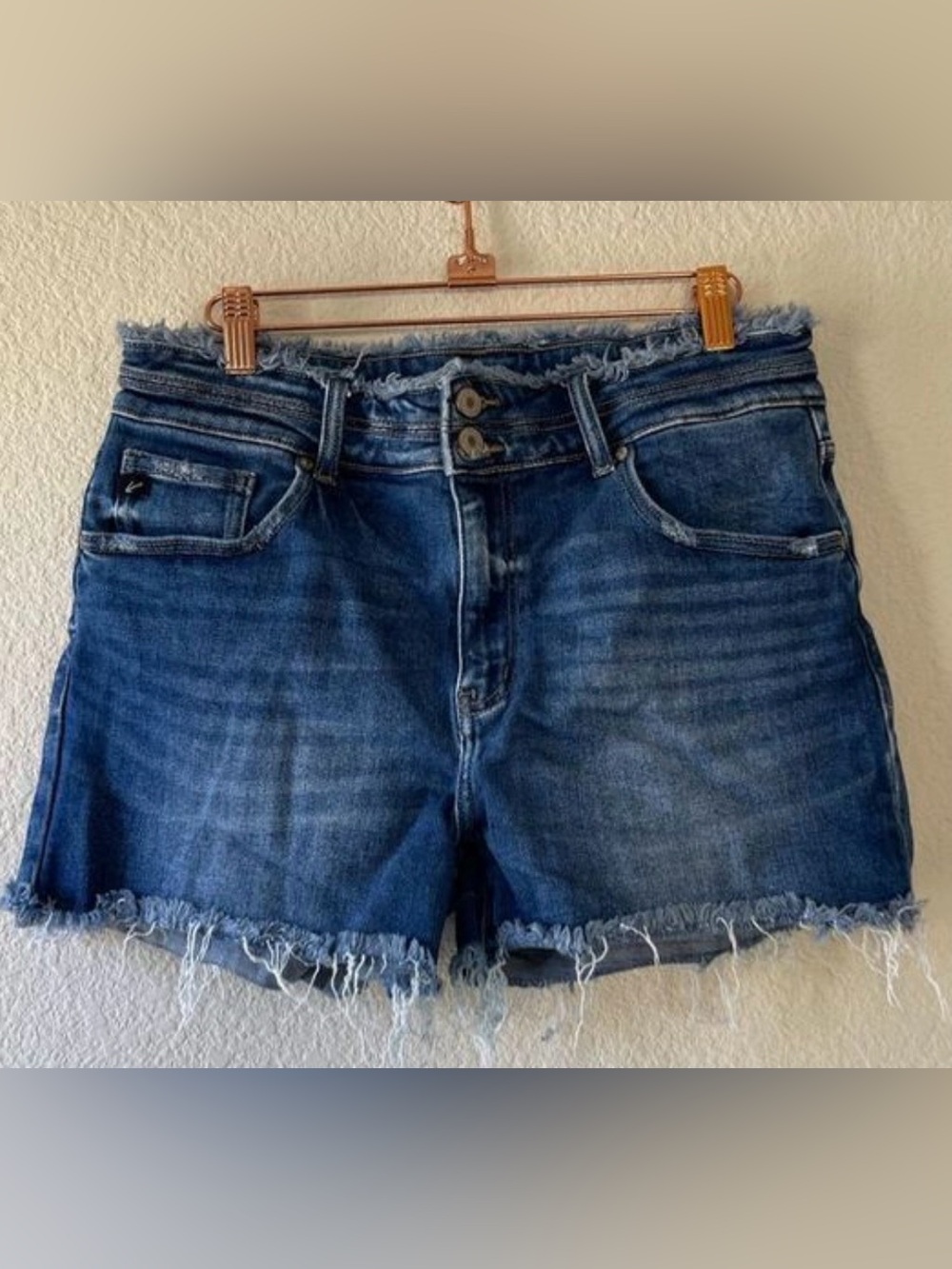 Kancan‎ womens denim high rise shorts size 30